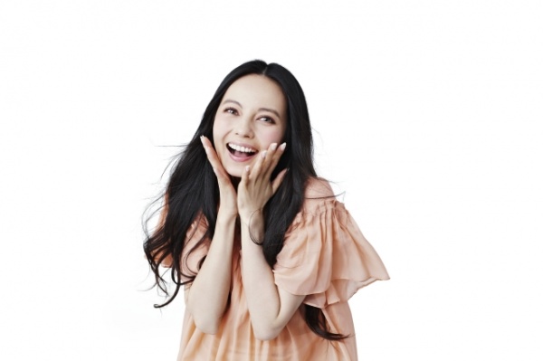 CM撮影中もポジティブ全開だったというベッキー