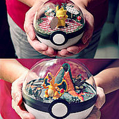 ガラス張りのモンスターボールにポケモンを入れて鑑賞できるテラリウム ライブドアニュース ガラス張りのモンスターボールにポケモンを入れて鑑賞できるテラリウム ライブドアニュース