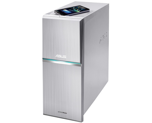 ASUS からUPS内蔵デスクトップ M70AD シリーズ、NFCとQi も搭載する