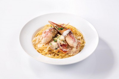 「蟹のクリームソースパスタ」(930円)