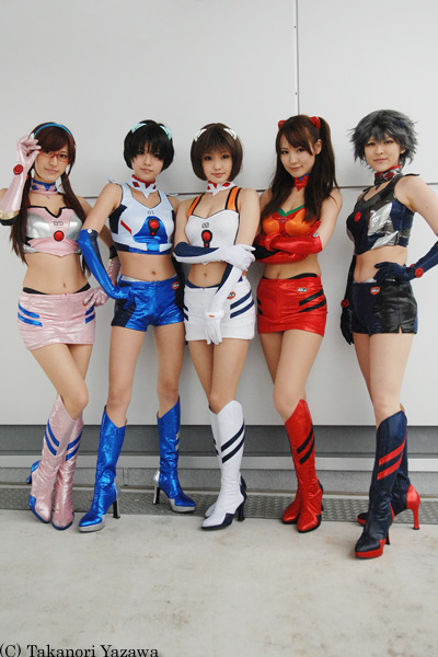 エヴァンゲリオンレーシング レースクイーン2011　直筆サイン入り　B2ポスター エヴァンゲリオンレーシング レースクイーン2011 直筆サイン入り