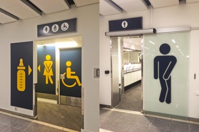 日本人が驚くノルウェーのトイレ事情 公共トイレは有料 男女共用のマークがある Peachy ライブドアニュース