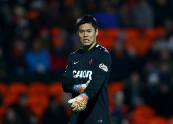 川島永嗣がPKを止めるも…ドローでダンディー・Uは依然厳しい状況