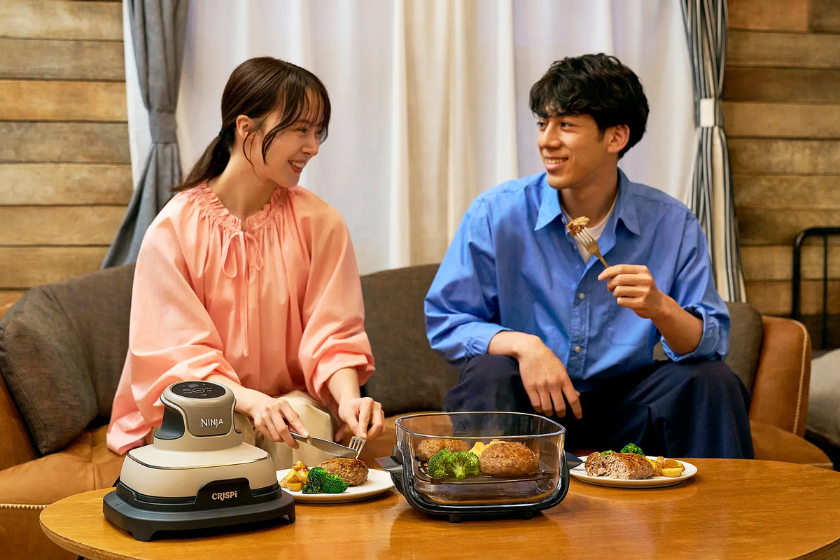 Ninja Crispi テーブルクッカー」食卓で調理から保存まで完結