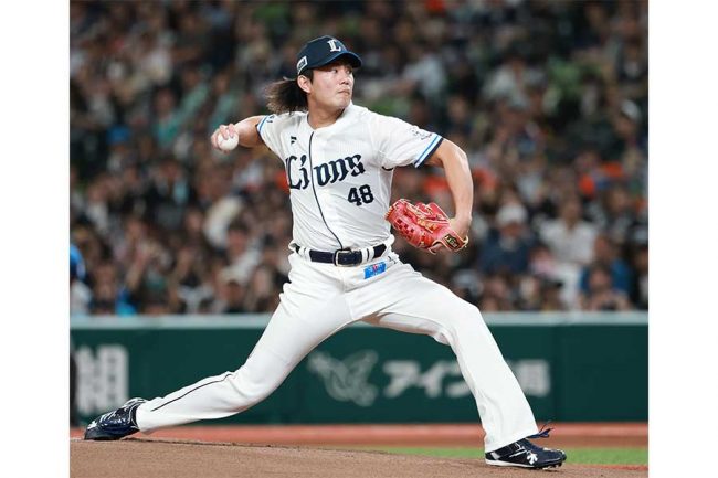 西武の今井達也【写真：産経新聞社】