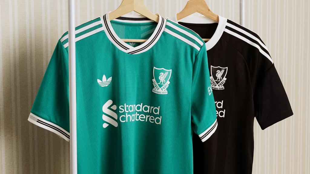 緑が復活！リヴァプールが新サードユニフォームを発表 「旧アディダス