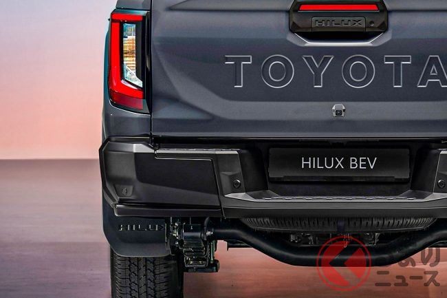10年ぶりに全面刷新 トヨタが新型「ハイラックス」のBEVモデルを世界初公開