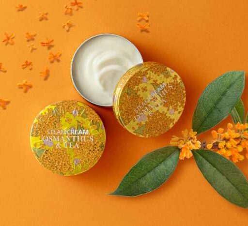 STEAMCREAMの新作保湿クリーム 秋を纏うキンモクセイの香りが仲間入り