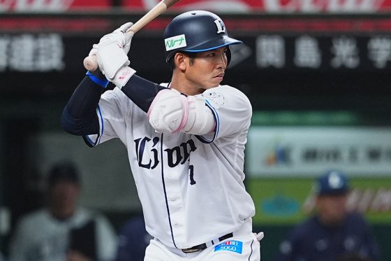 西武・桑原将志【写真:小林靖】
