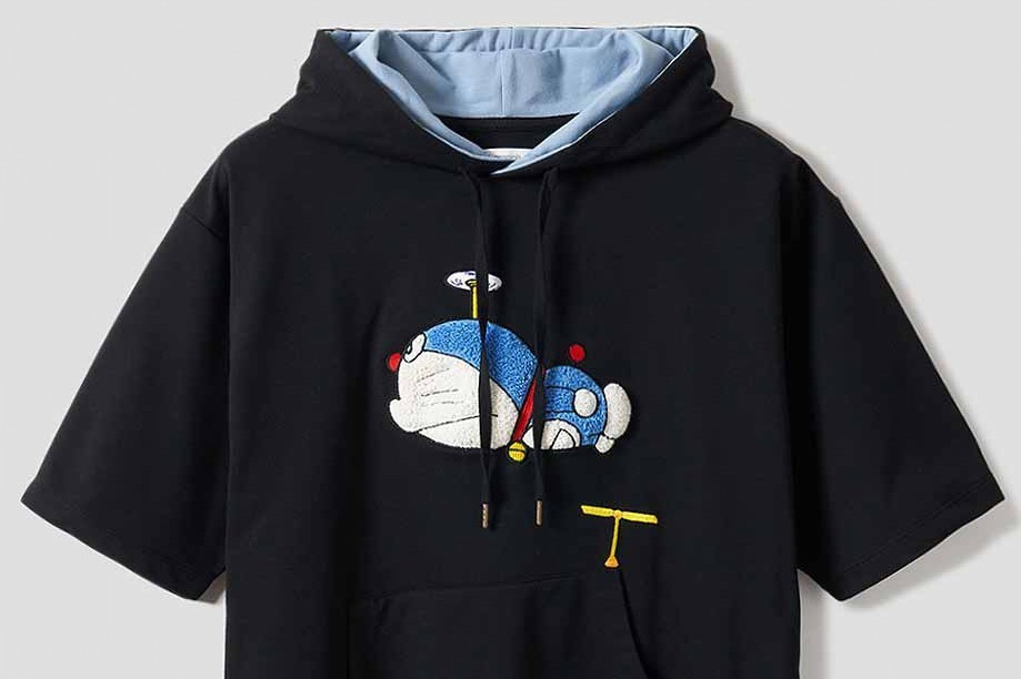 グラニフ×「ドラえもん」タケコプターの刺繍パーカーや四次元ポケット