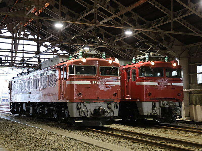 JR東日本EF81形・EF64形「電気機関車撮影会@長岡」日中・夜間開催 