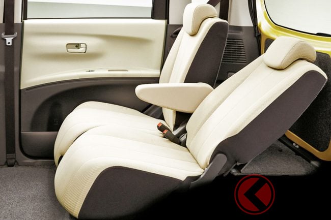 大人4人の深いくつろぎが実現した軽自動車 タントエグゼ