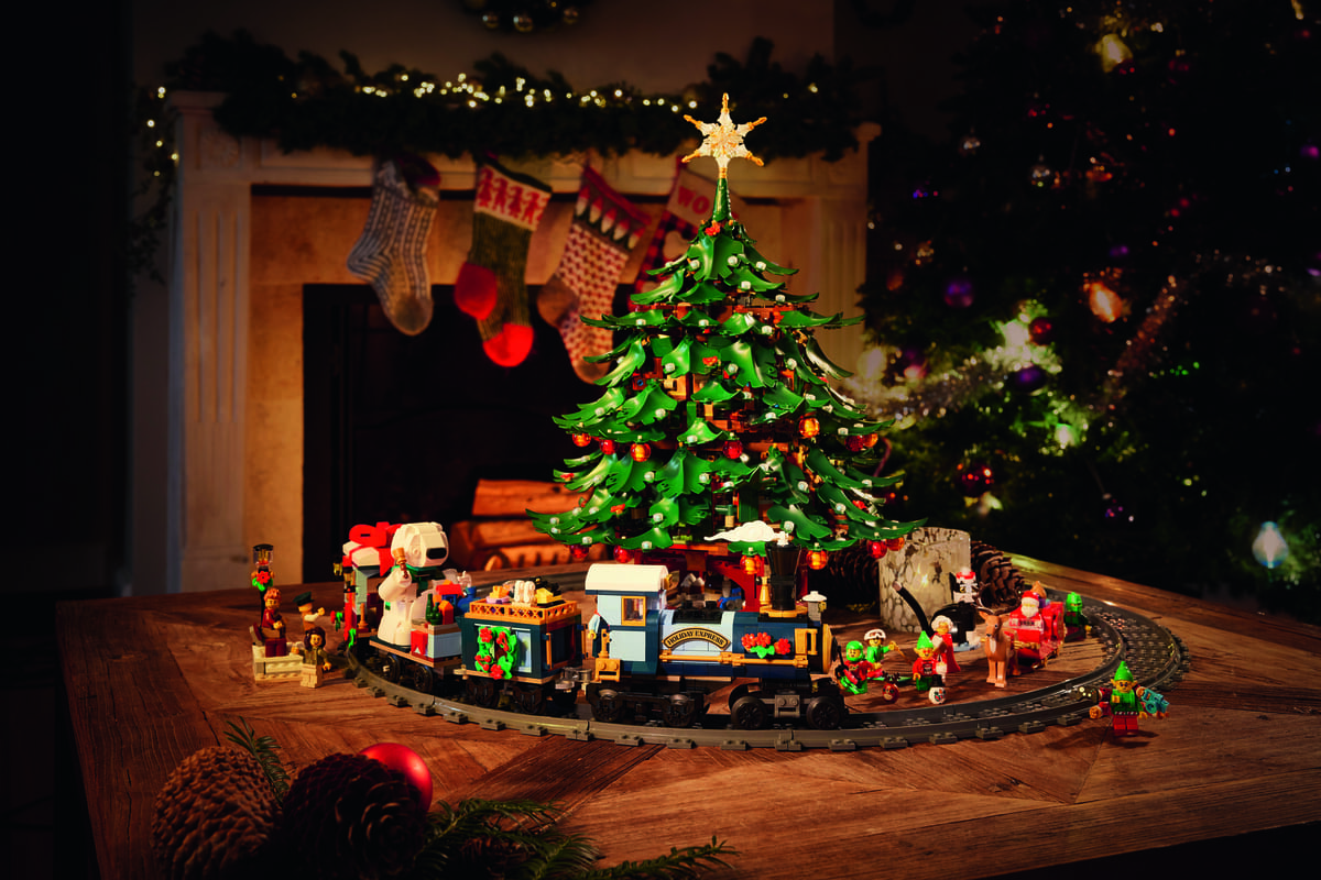 「レゴ(R)家族でかざろう！クリスマスツリー／アイコン ホリデー特急」