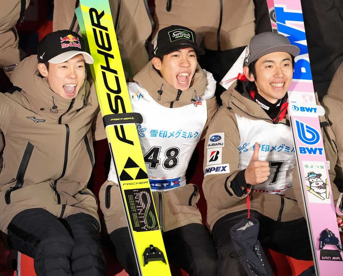 【ジャンプ】中村直幹　地元・札幌で3季ぶり表彰台　自己最高2位「陵侑君や蓮君にも負けないように」