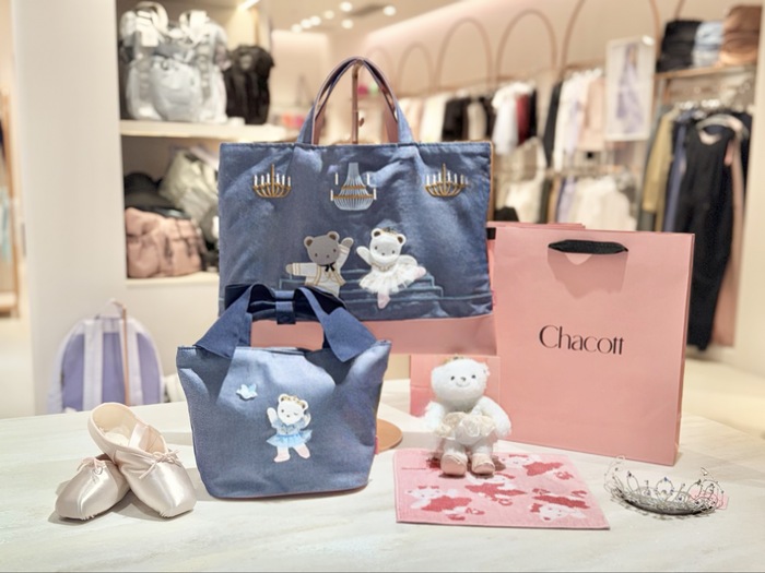 気分はバレリーナ♪「チャコット」×「ファミリア」初の