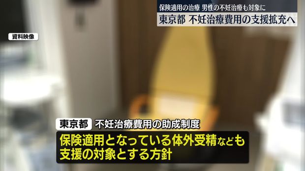 東京都が不妊治療費用の支援を拡充へ 男性の不妊治療も助成の対象に