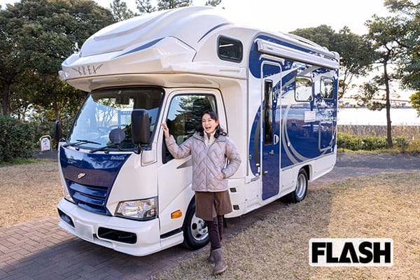 田中美奈子、キャンピングカー生活は楽しすぎ！北へ！南へ！非常