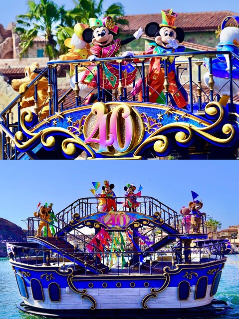 祝祭感たっぷり。東京ディズニーリゾート40周年【ドリームゴーラウンド