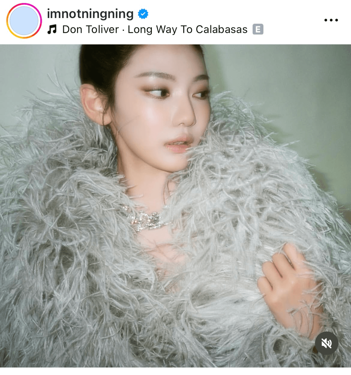 ニンニン NINGNING (@imnotningning)のインスタグラムより