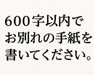 医学部入試で「別れる恋人への手紙を書け」ミスマッチな出題がされたワケ