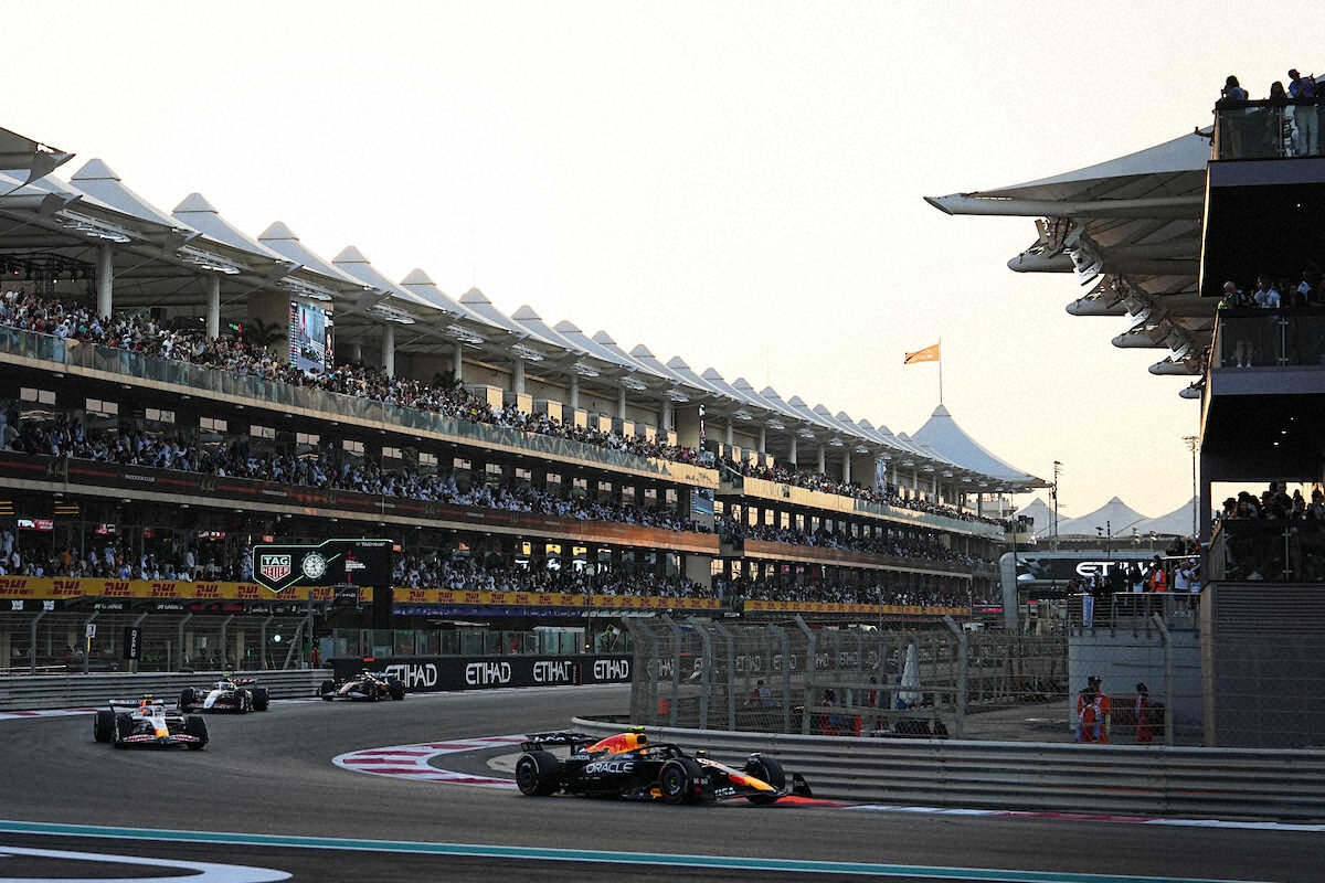 F1アブダビGP、角田裕毅は今季最終戦の「ラストラン」で14位