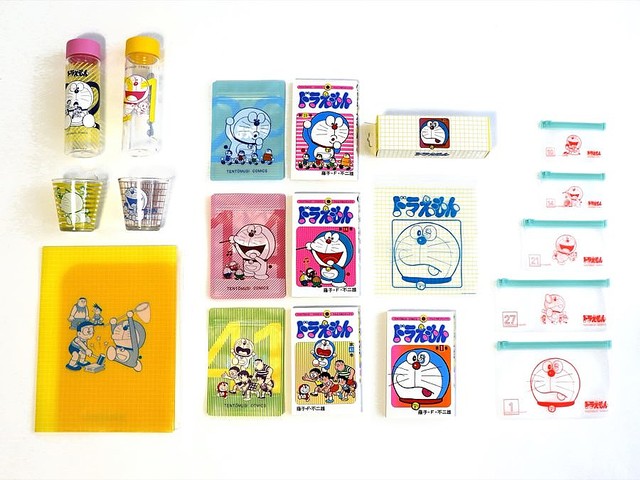全81アイテム ドラえもん てんとう虫コミックス の表紙デザインなどをモチーフにしたグッズが発売 ライブドアニュース