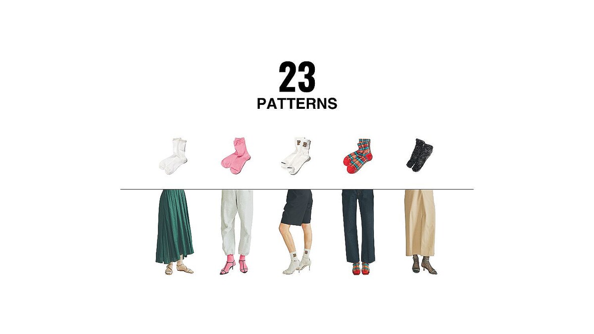 ソックス1つで「靴が1足増える」秋からのサンダルとソックス「足元が可愛くなる」組み合わせ方