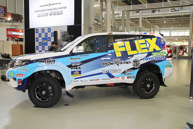 哀川翔、今年も世界を駆ける！ チームFLEX SHOW AIKAWA Racing 2018年