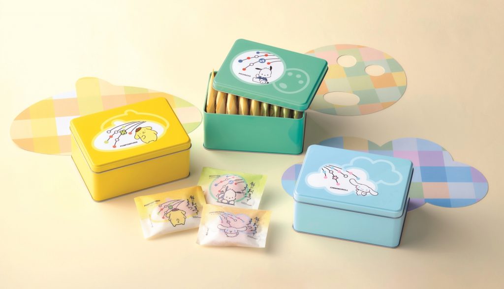 「サンリオキャラクターズ×もち吉」コラボ第2弾！ポムポムプリン缶、ポチャッコ缶、シナモロール缶が新登場
