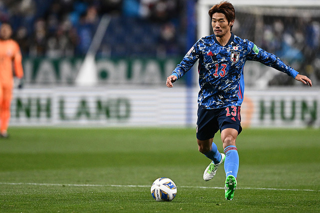 守田英正(撮影:岸本勉/PICSPORT)