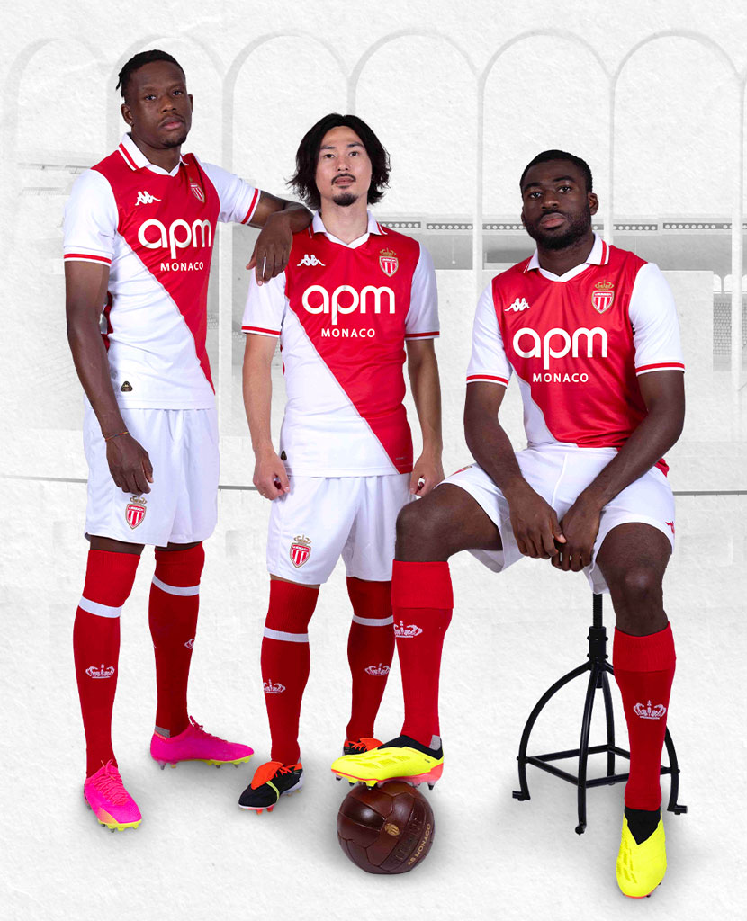 ASモナコ 2024-25 ホームユニフォーム 南野拓実 ホームユニフォーム ASモナコ 南野拓実 2024-25