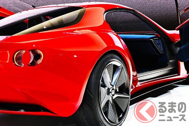 マツダ「RX-7」次期モデル登場に期待！ 美しすぎる「新型ロータリー