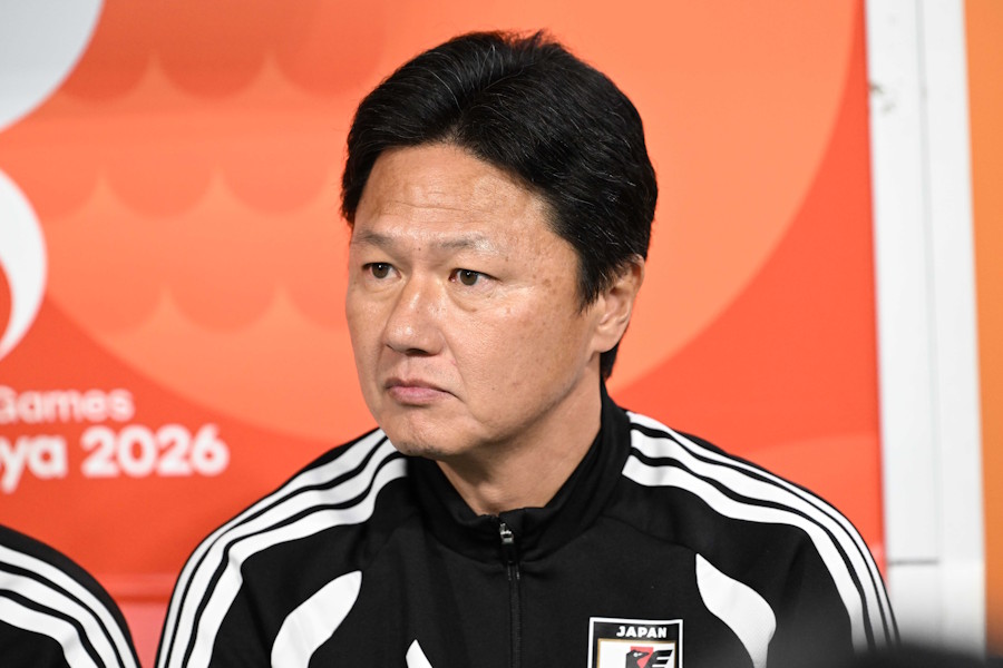 U-21日本を率いる大岩剛監督【写真:徳原隆元】