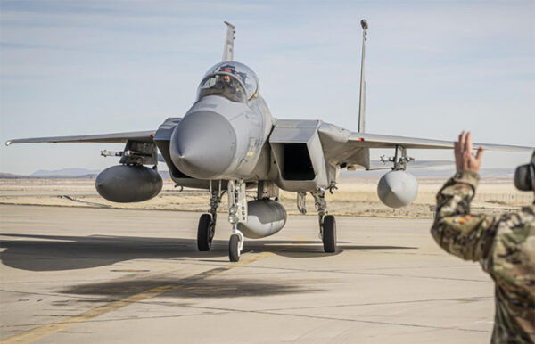 NASAが取得したF-15D（画像：NASA）