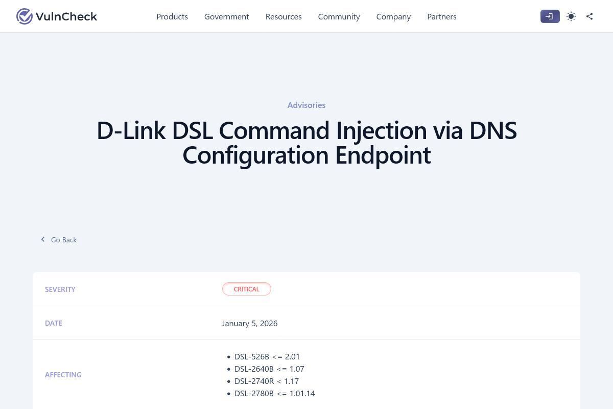 D-Linkの複数のルータから緊急の脆弱性を発見か リモートコード実行に懸念