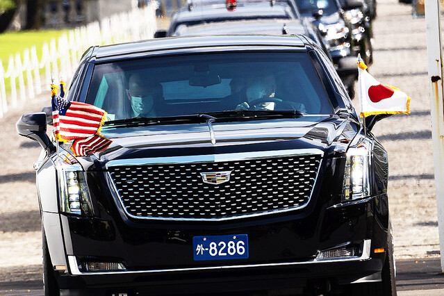 地上最強の「ビースト」日本に現る！ アメリカ大統領専用車