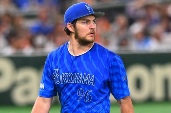 昨季までDeNAに所属していたトレバー・バウアー【写真：古川剛伊】