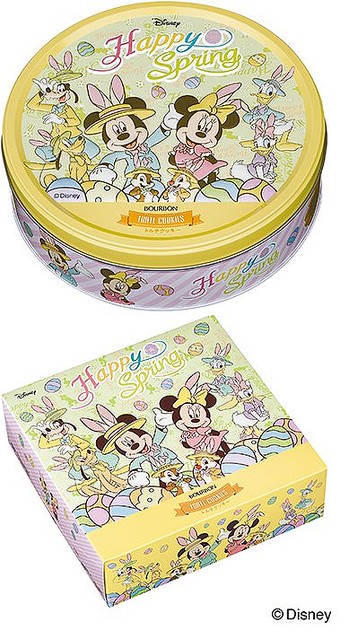 エッグデザインのミッキーやミニーが登場 ブルボン ディズニー イースター限定パッケージお菓子 ライブドアニュース