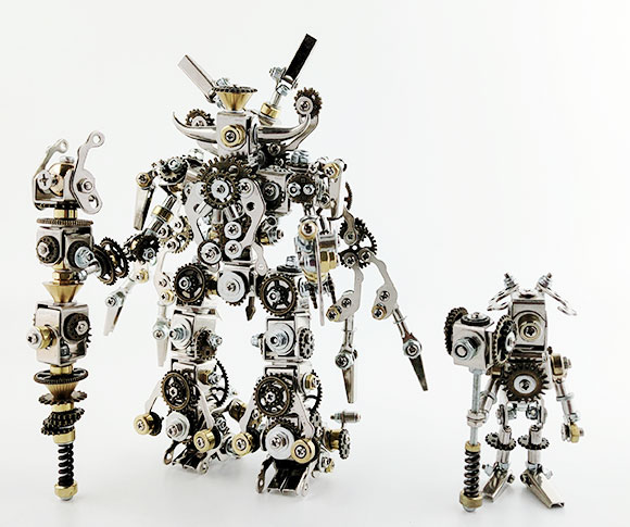 メタル製ロボットヘッド シルバー メタル製ロボットヘッド シルバー 新着商品 : ロボットショップ