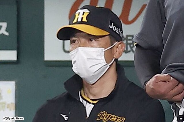 阪神・矢野監督 (C)Kyodo News