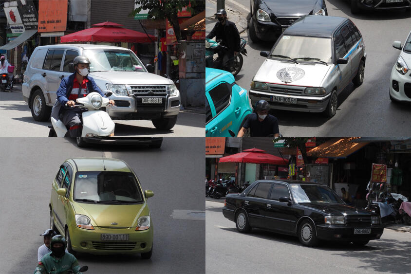 ４代目パジェロに５代目クラウン！　ベトナムの街で日本人が嬉しくなる「チョイ古」クルマをあれこれ発見