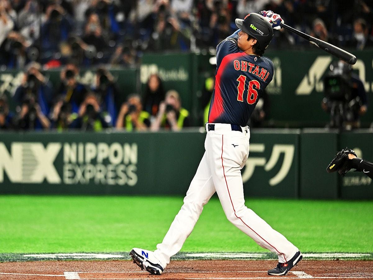 WBC2026侍ジャパン、大谷翔平の\u201c188キロ\u201d右翼線二塁打で好機 