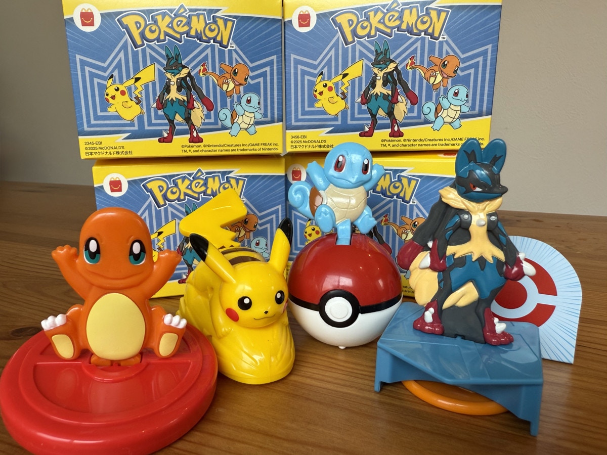 マクドナルドのハッピーセットは売り切れ確実な「ポケモン」が