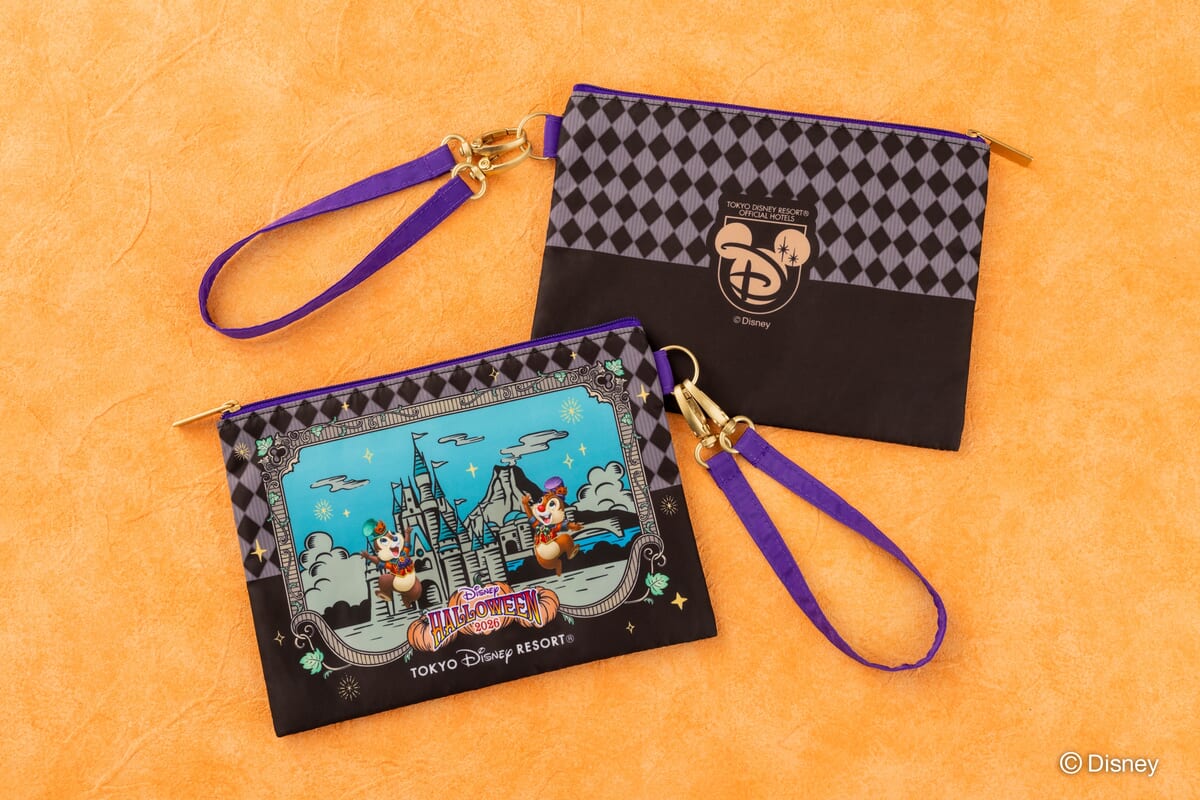 チップ＆デールのハンドル付きポーチ！東京ディズニーリゾート