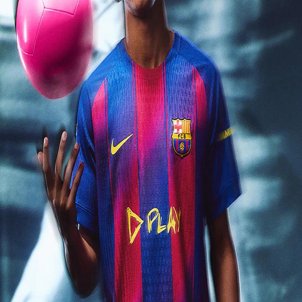 バルセロナが“クラシコ”特別ユニフォームを発表！歌手「エド・シーラン