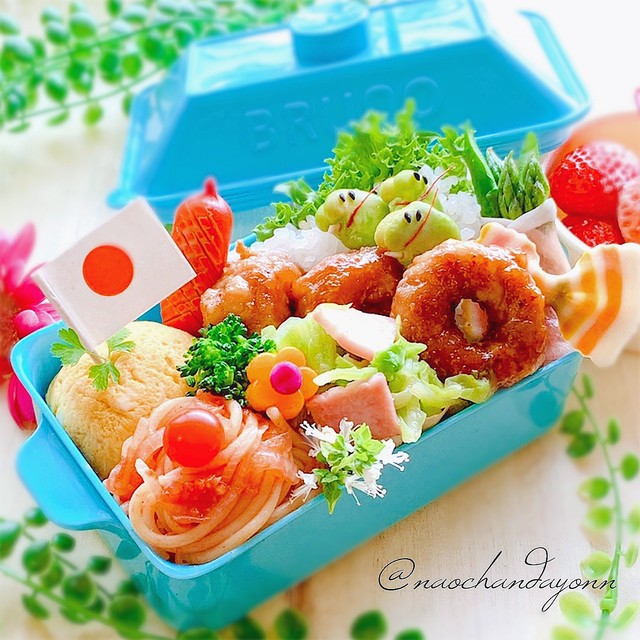 柴犬&ひよこ♡お子様ランチ