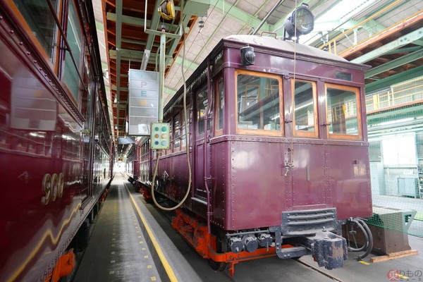 阪急電車の祖「箕面有馬電気軌道1形」見てきた 100年前の車両 “現代に