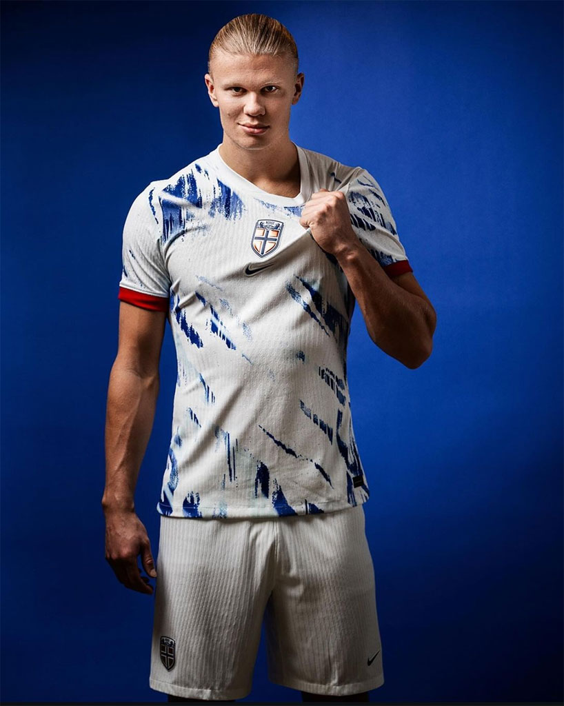 ノルウェー代表 モーテン・トルスビー 支給 ユニフォーム ノルウェー