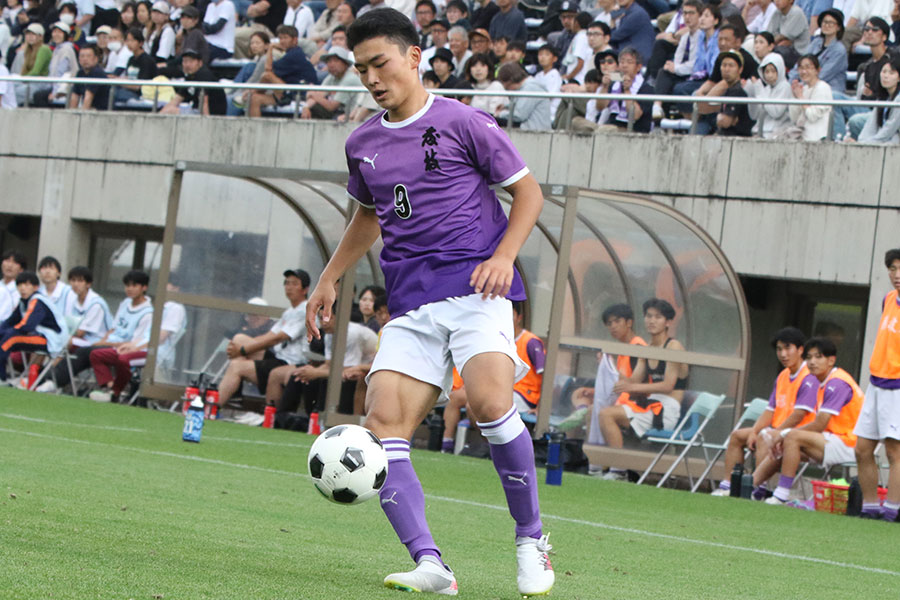 藤枝東の木全悠太【写真:FOOTBALL ZONE編集部 】