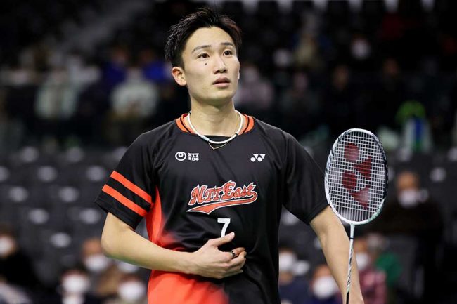 桃田賢斗（写真は2022年撮影）【写真：西村尚己/アフロスポーツ】